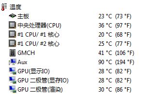 主板AUX温度高