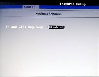 Fn与Ctrl的奇怪问题
